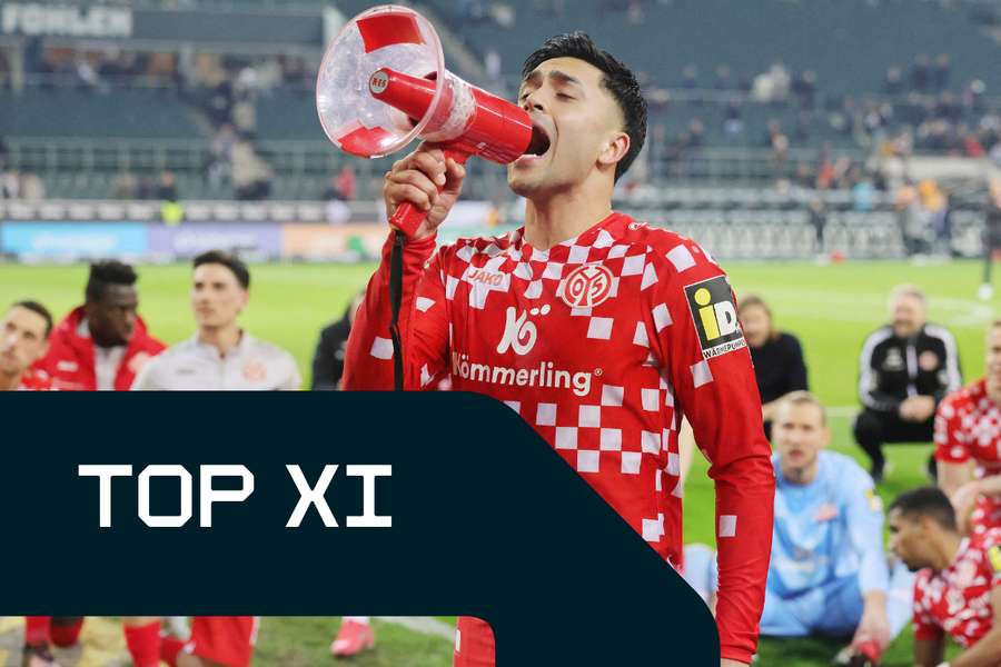 Bundesliga Top XI: Nadiem Amiri überragte einmal mehr für Überraschungsteam Mainz 05 in Mönchengladbach.