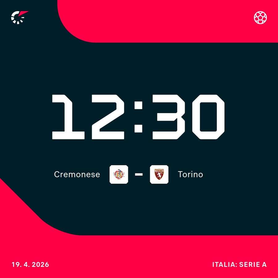 Si gioca domenica alle 12:30