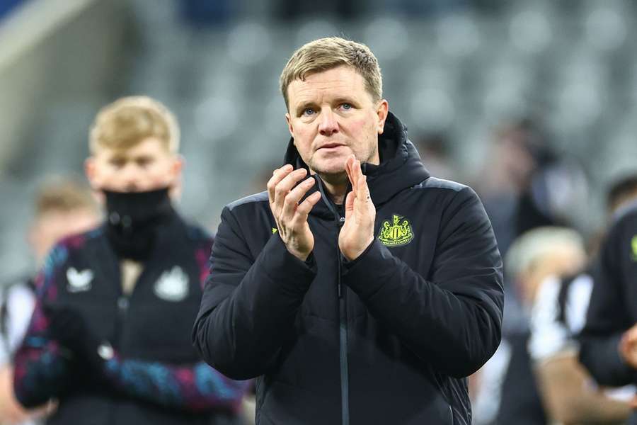 Eddie Howe, treinador do Newcastle