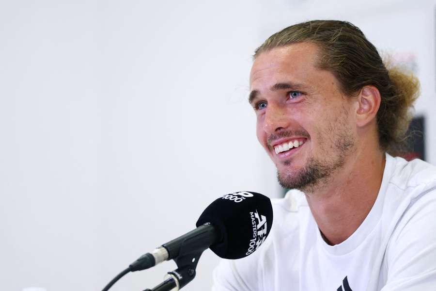 Zverev en declaraciones a los medios antes del Abierto de Roma