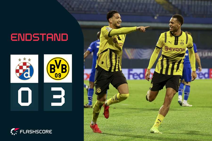 Dortmund siegt in Zagreb.