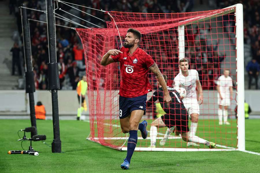 Giroud si otevřel střelecký účet v tomto ročníku Evropské ligy.