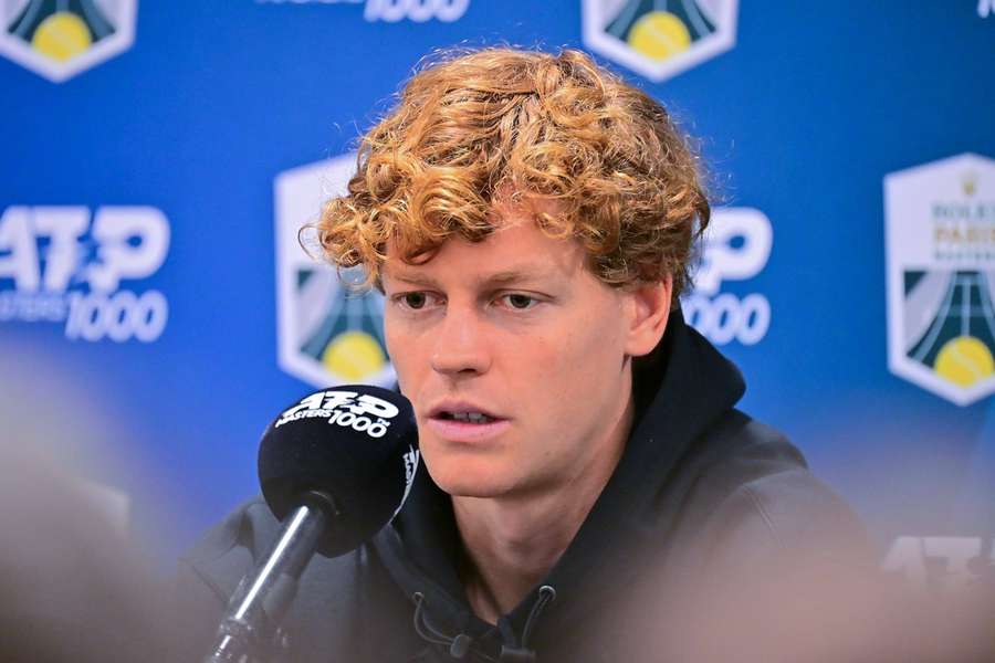 Sinner speaks to the media Sinner speaks to the media