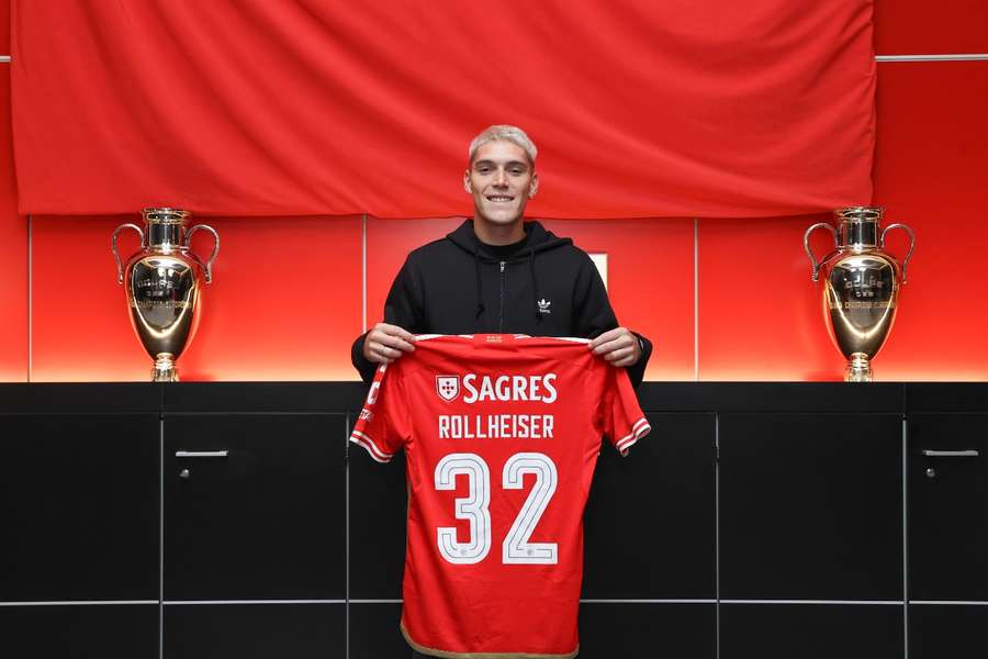 Benjamín Rollheiser vai vestir a camisola número 32 do Benfica