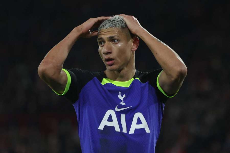 Richarlison hit out at his lack of game time after Tottenham were knocked out of the Champions League to AC Milan
