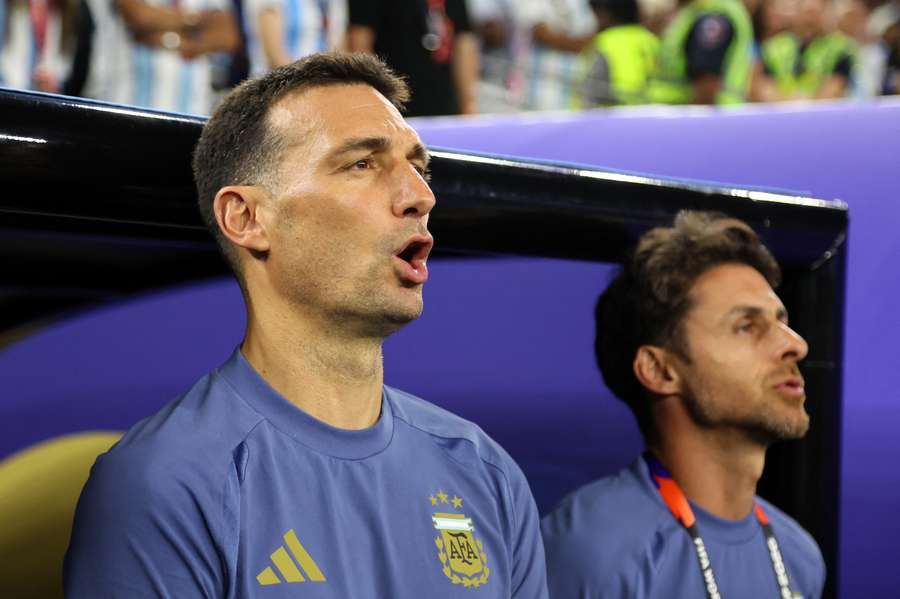Scaloni, selecionador argentino
