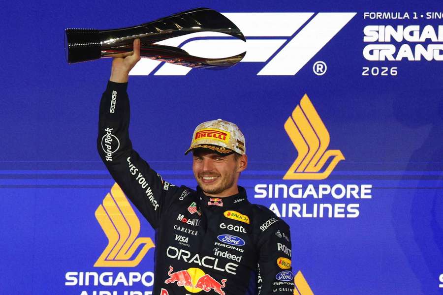 Max Verstappen conseguiu uma grande vitória em Singapura