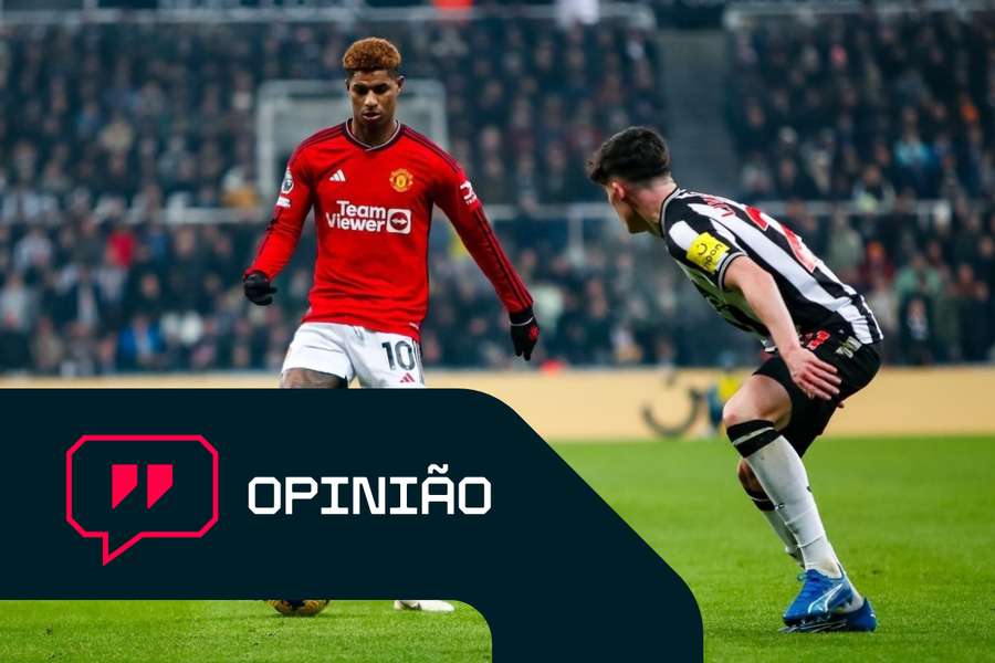 Marcus Rashford não tem espaço no United de Ruben Amorim