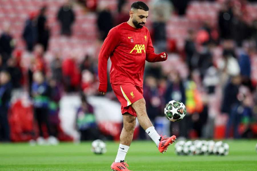 Salah, hombre récord del Liverpool