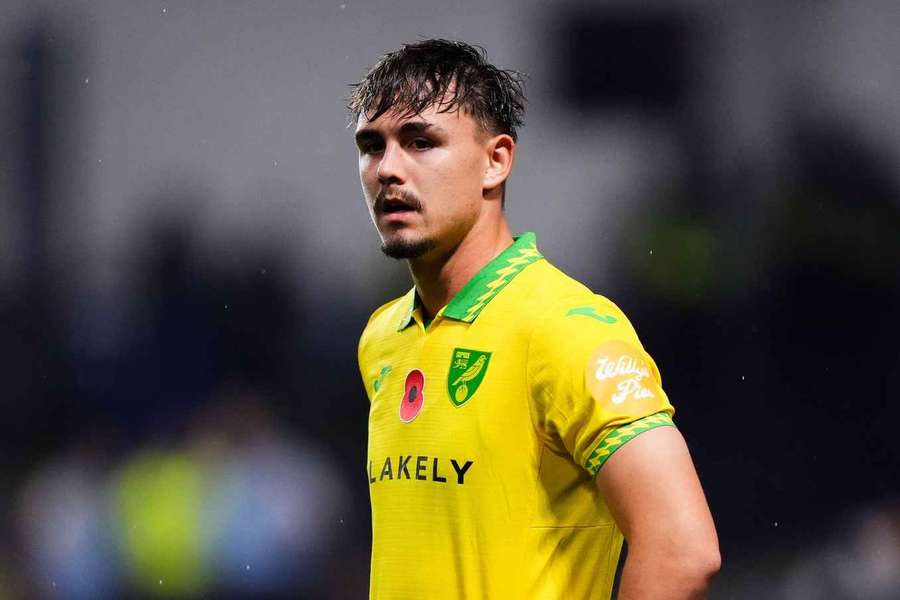 Matěj Jurásek v dresu Norwiche. Matěj Jurásek v dresu Norwiche.