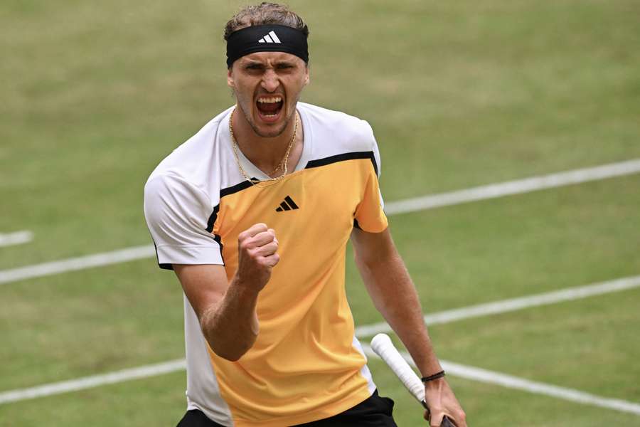 Zverev rallied after losing the first set