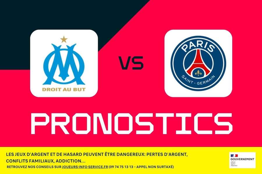 OM - PSG : pronostics, meilleurs paris et cotes (Ligue 1)