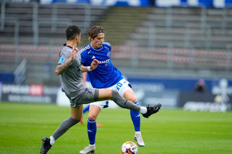 Lucas Hey er på vej videre fra Lyngby.