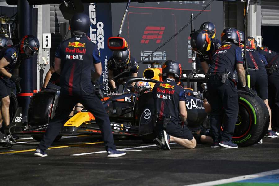 El equipo Red Bull, en acción 