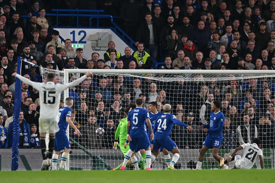 Rodrygo a permis au Real Madrid d'ouvrir le score Rodrygo a permis au Real Madrid d'ouvrir le score