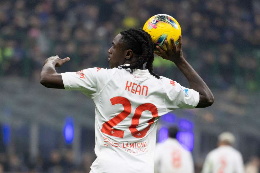 La Fiorentina, en el partido ante el Inter.