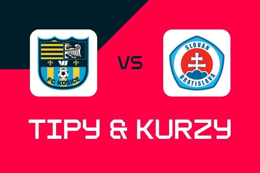Košice - Slovan Bratislava: Tipy, najlepšie stávky a kurzy (Niké liga).
