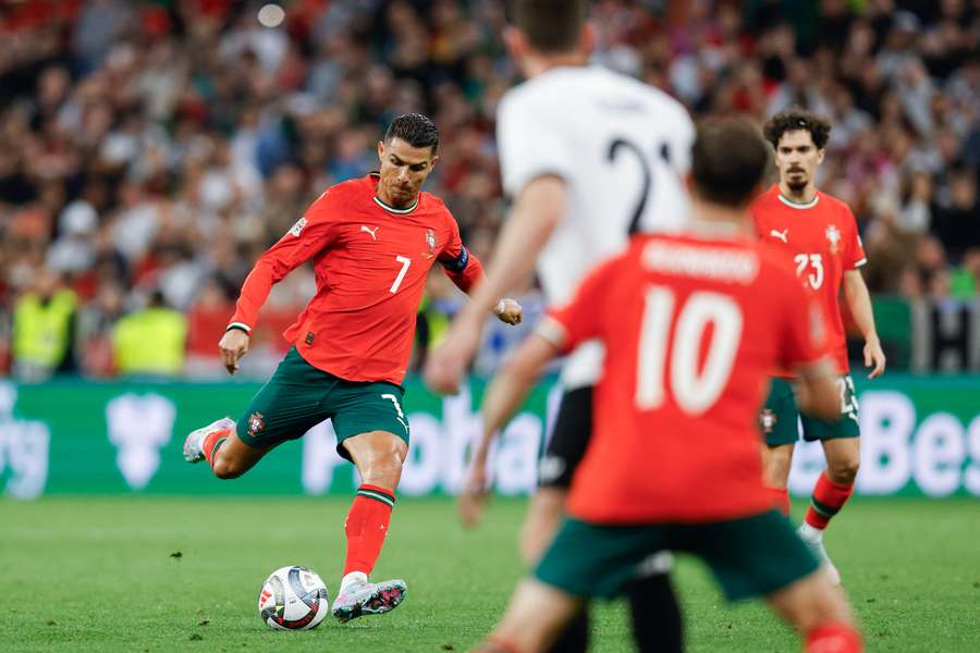 Cristiano Ronaldo volvió a marcar un gol decisivo para Portugal, que jugará la final de la Nations