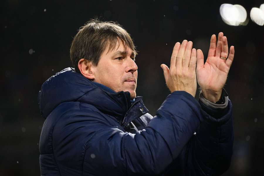 Pardubický trenér Jan Trousil byl po zápase spokojený.