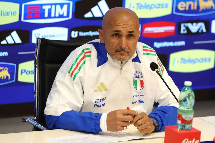 Luciano Spalletti in conferenza stampa