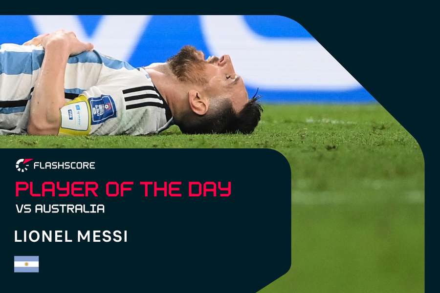 Saturday's player of the day: Sublime Messi helps send Argentina through