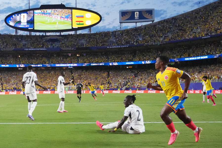 Il gol di Arias Il gol di Arias