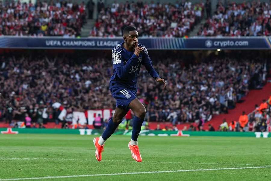 Ousmane Dembélé, avançado do PSG