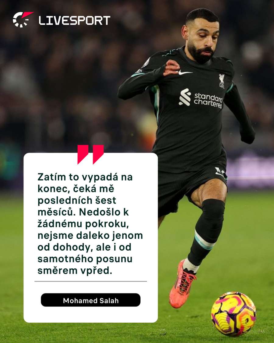 Salahovo prohlášení ohledně jeho budoucnosti. Salahovo prohlášení ohledně jeho budoucnosti.