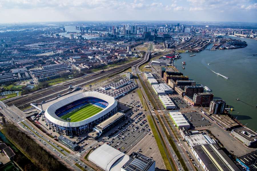 De Kuip vanuit de lucht