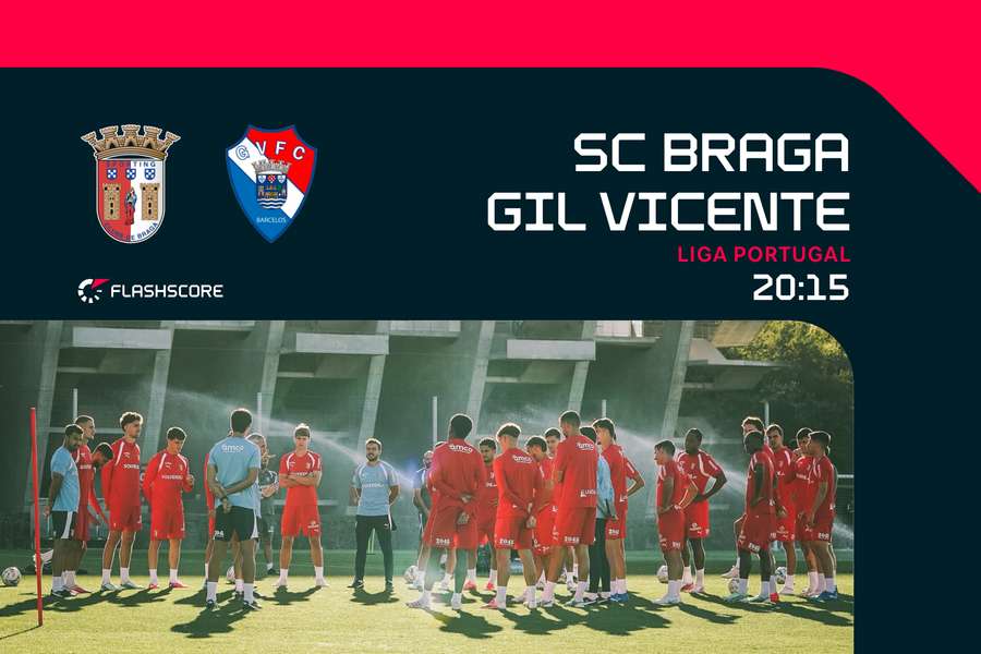 SC Braga recebe Gil Vicente na Pedreira SC Braga recebe Gil Vicente na Pedreira