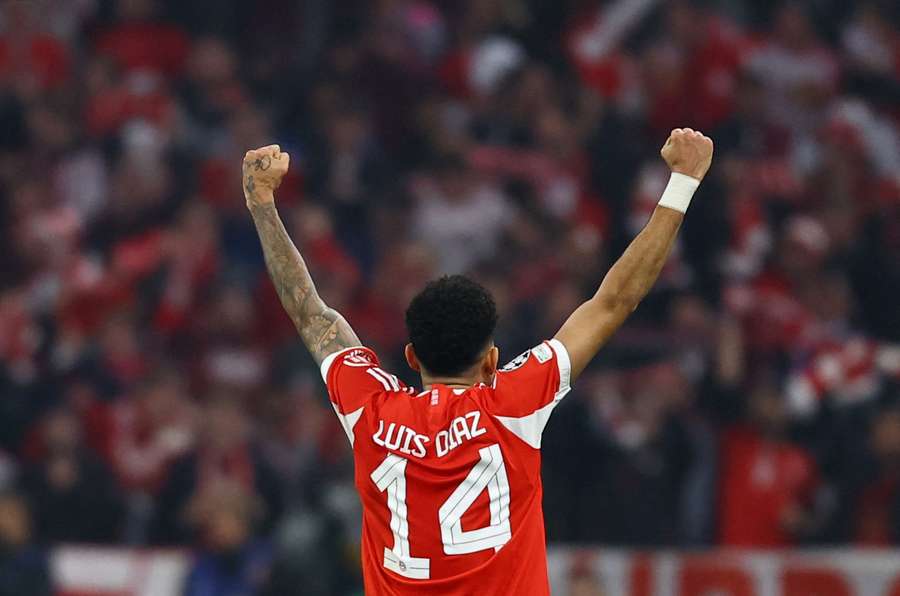Diaz thrilled to help Bayern Munich into UCL semis: Thanks to God I scored