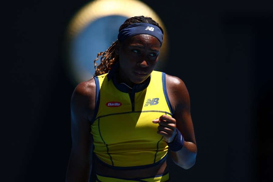 Gauff made it through in Melbourne Gauff made it through in Melbourne