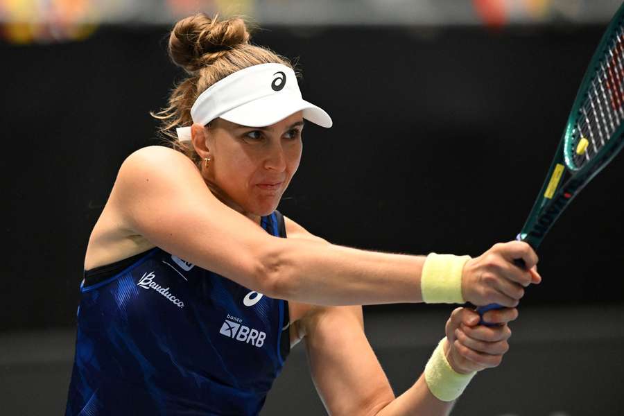 A brasileira vem de derrota no WTA de Stuttgart