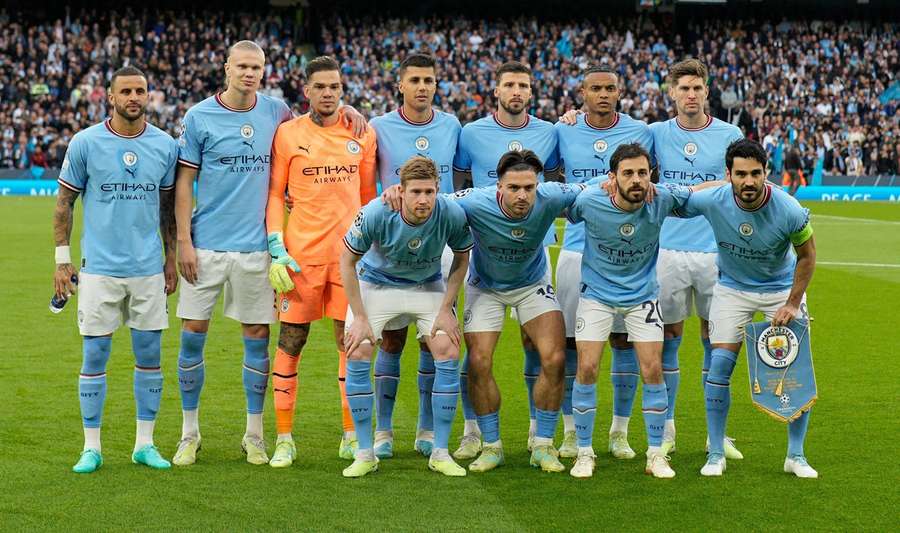 City's team for the second leg against Madrid