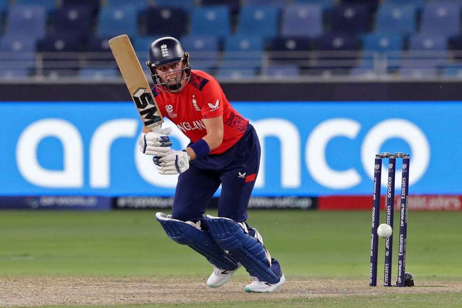 Heather Knight in action for England