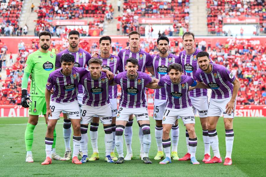 11 del Valladolid ante el Mallorca