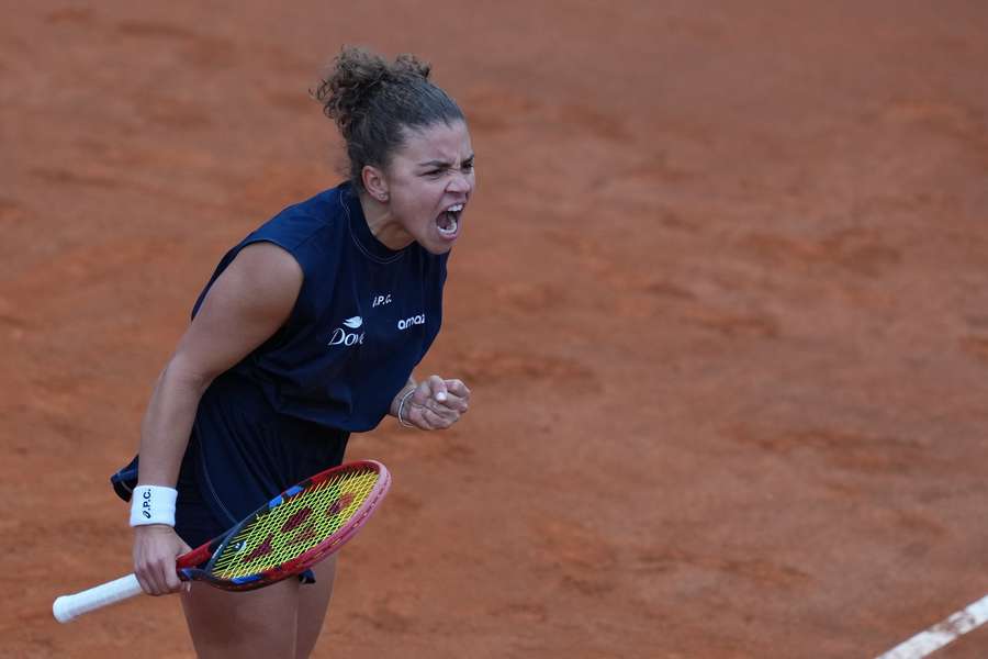 Paolini celebrates in Rome Paolini celebrates in Rome