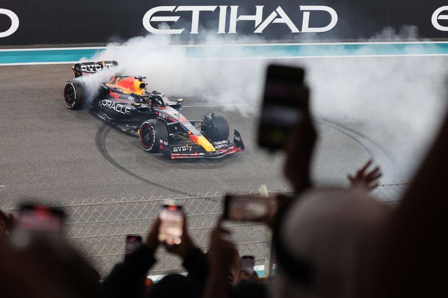 Verstappen werd dit seizoen voor de derde keer wereldkampioen