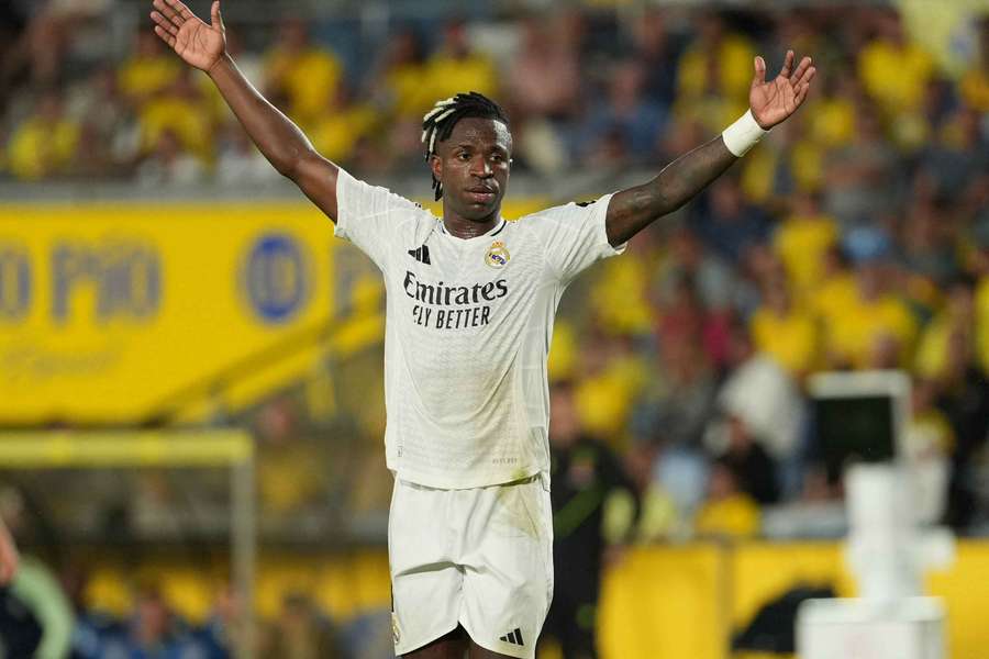 Vinicius Junior netted in the second half for Real Madrid