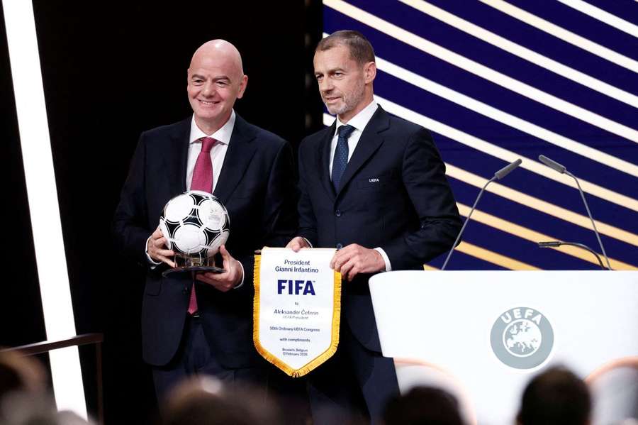 UEFA-Präsident Ceferin ist das Gesicht der Proteste gegen Infantino UEFA-Präsident Ceferin ist das Gesicht der Proteste gegen Infantino