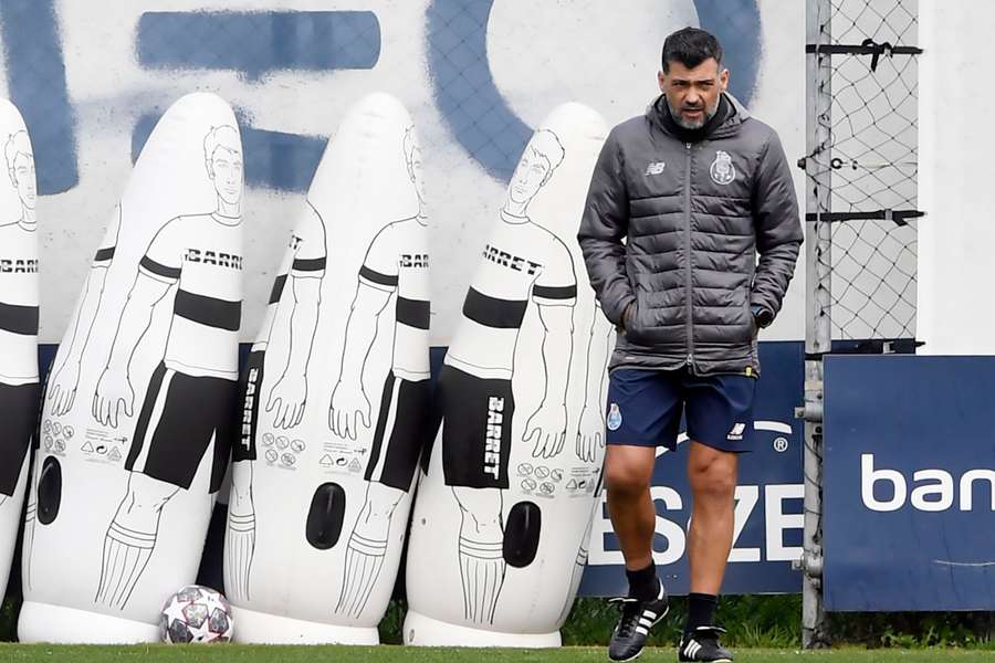 Sérgio Conceição pragmático antes do jogo