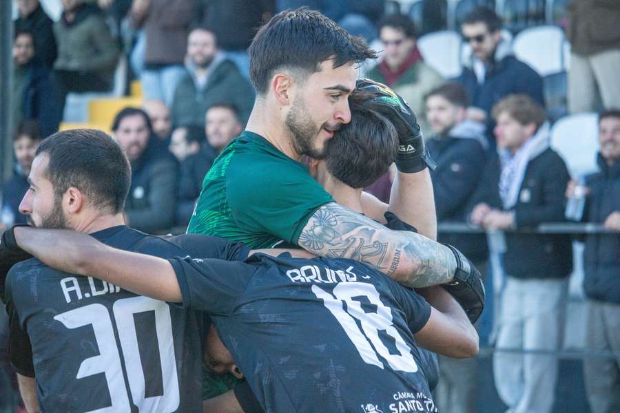Tirsense é, para já, a única equipa do Campeonato de Portugal nos quartos de final