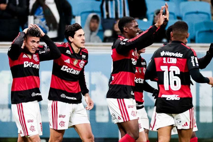 Carrascal garantiu a vitória do Flamengo sobre o Grêmio na Arena