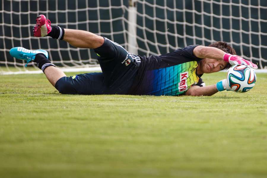 Nishikawa was the hero during the penalty shoot out