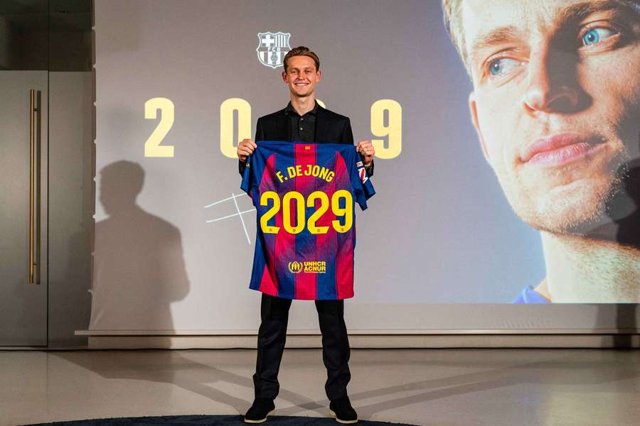 De Jong sera Blaugrana jusqu'en 2029