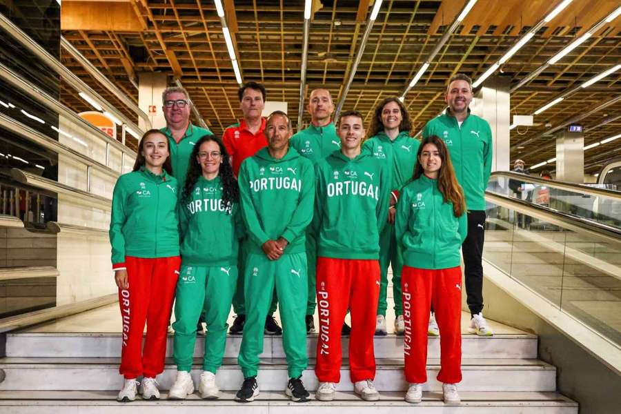 A seleção portuguesa de marcha atlética já em Brasília