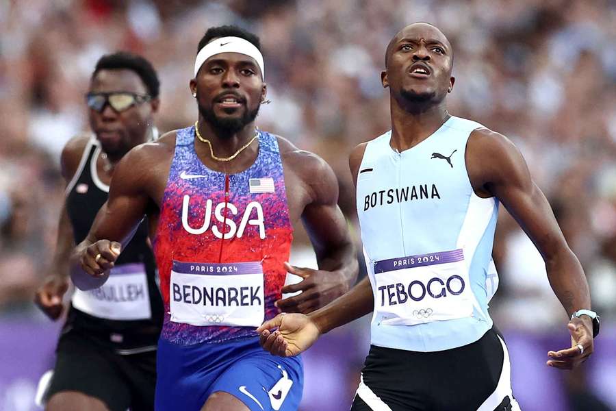 Botswaan Tebogo verrast Amerikaanse topsprinters op 200 meter