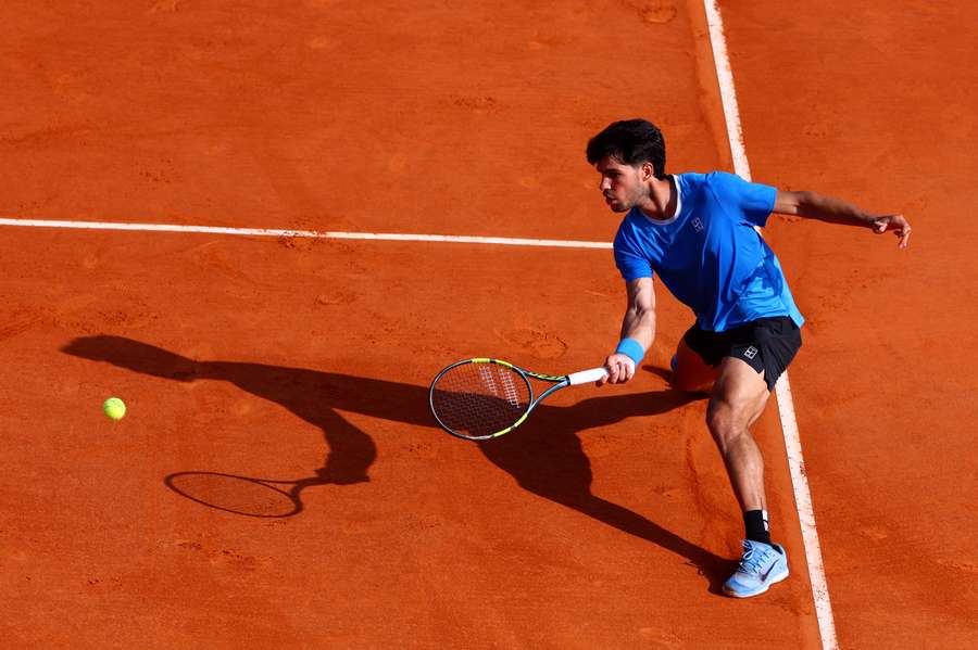 Alcaraz, en Montecarlo Alcaraz, en Montecarlo