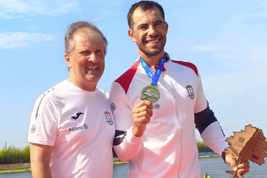 Hélio Lucas com Fernando Pimenta Hélio Lucas com Fernando Pimenta