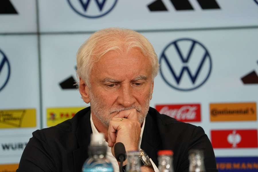 Rudi Völler möchte den DFB in der Führung wieder nach oben bringen.